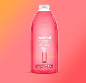 all-purpose cleaner refill – pink grapefruit. 68 fl oz