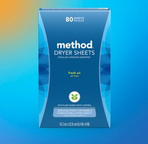 dryer sheets – fresh air. 80 ct
