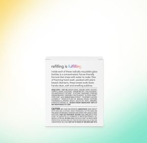 foaming hand wash: 2-pack concentrated refill – sweet water. 2 fl oz