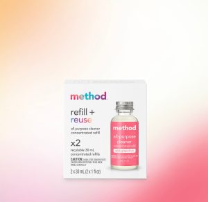 all-purpose cleaner: 2-pack concentrated refill – pink grapefruit. 2 fl oz