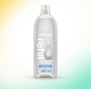 gel hand wash refill – sweet water. 34 fl oz 1