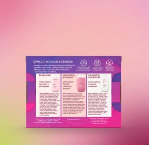 travel-sized gift set trio – pure peace. 10.2 oz